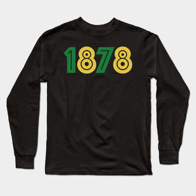 1878 Newton Heath LYR Football Club Long Sleeve T-Shirt by Confusion101